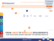 Tablet Screenshot of dotsquares.com